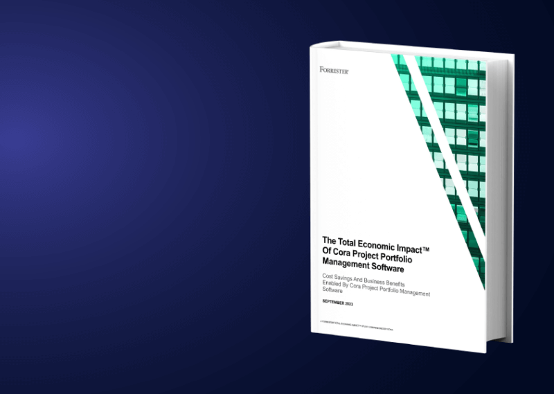 Forrester TEI Report on Navy Background Cora Systems