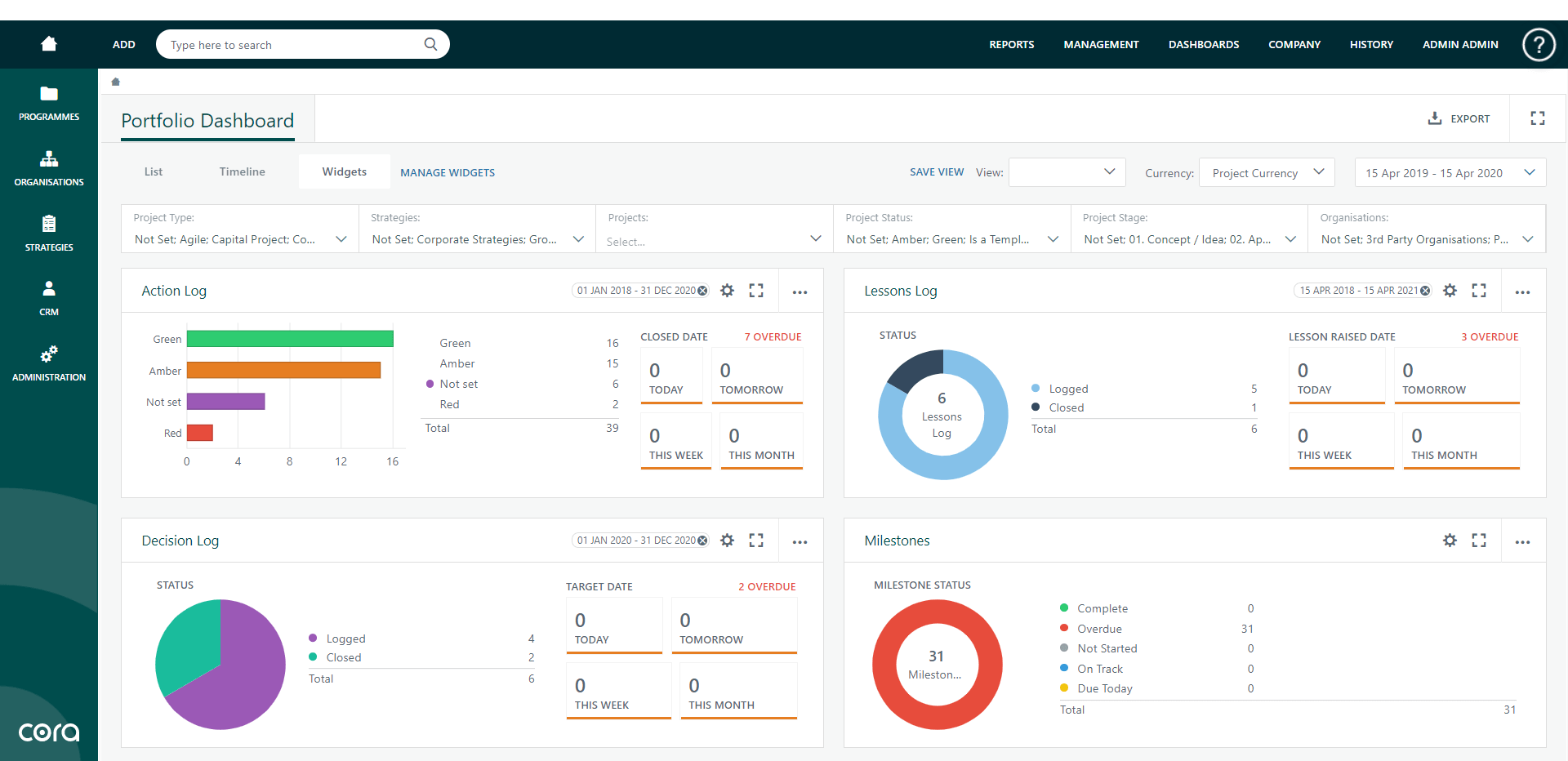 Cora Assistant Screenshot Cora Systems