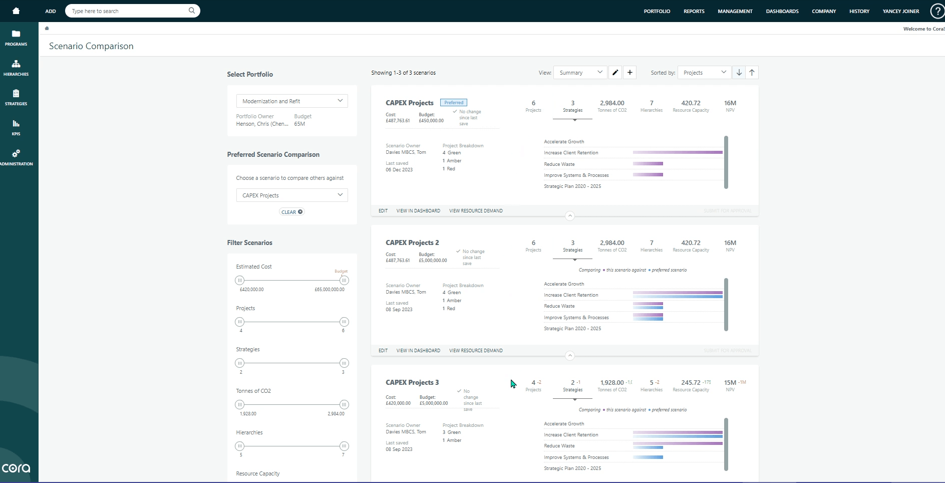 Screenshot of SPM software 