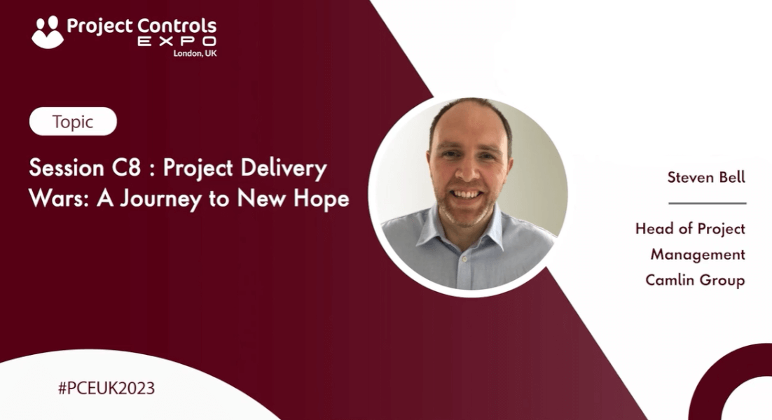 Stephen Bell Project Controls Expo Presentation Details